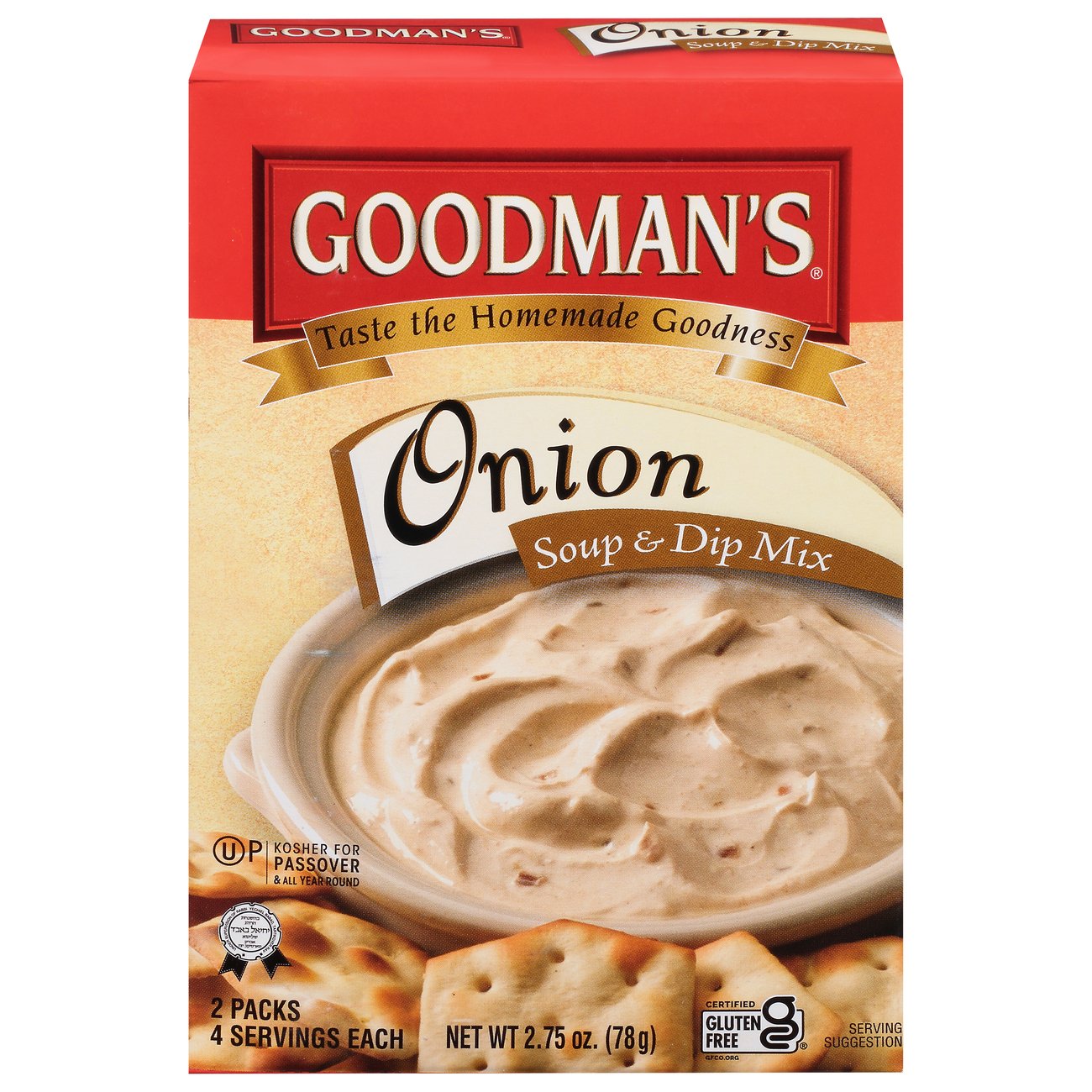 Goodman's Onion Soup & Dip Mix Shop Salsa & dip at HEB