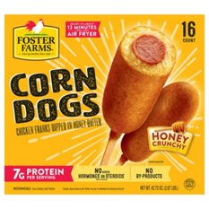 Foster Farms Honey Crunchy Flavor Chicken Corn Dogs, 16 ct | Joe