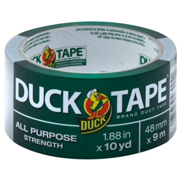 Duck The Original Silver Duct Tape, 1.88 in x 10 yd