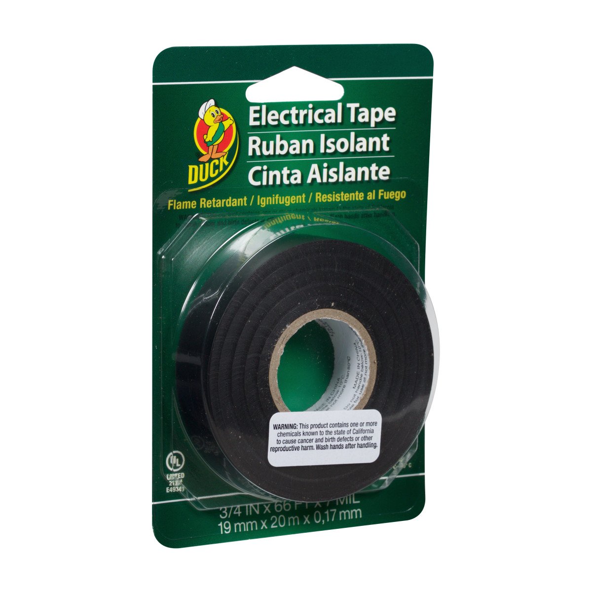 Duck Professional Black Electrical Tape - Shop Adhesives & Tape at H-E-B