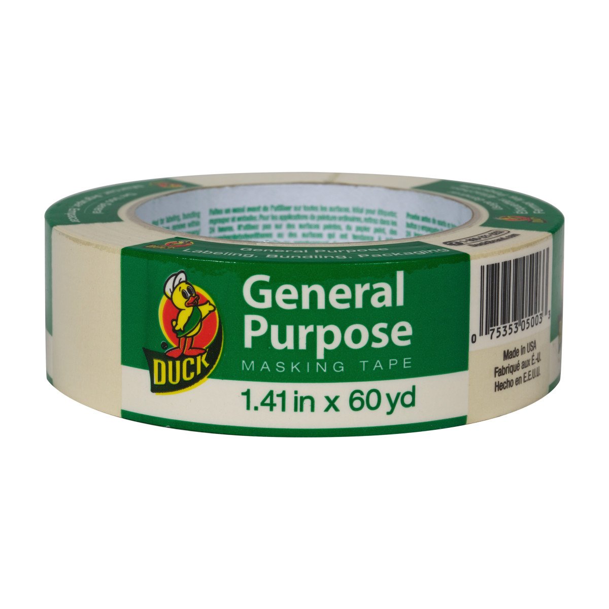 Duck General Purpose Beige Masking Tape Shop Adhesives & Tape at HEB