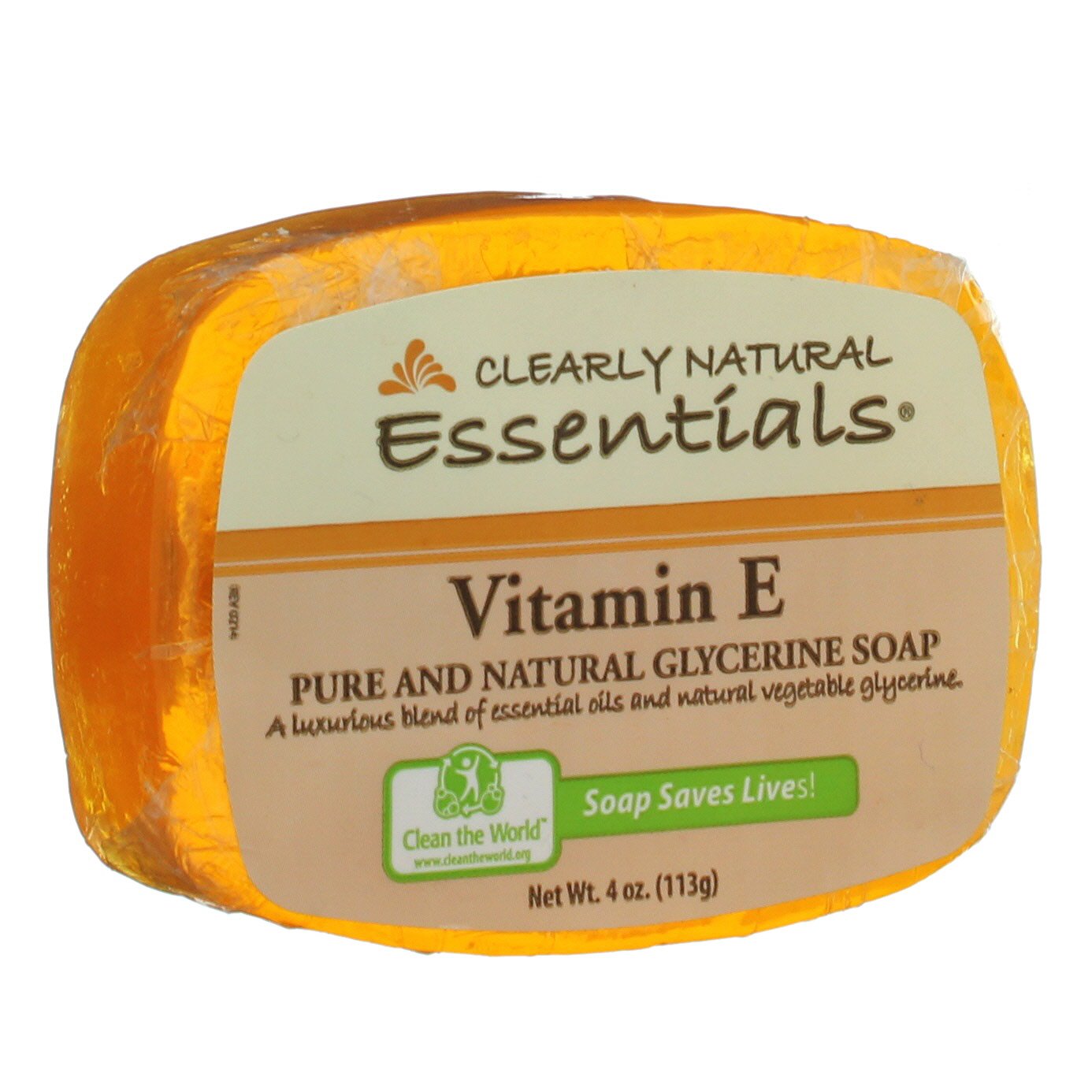 Clearly Natural Vitamin E Pure and Natural Glycerine Soap - Shop ...