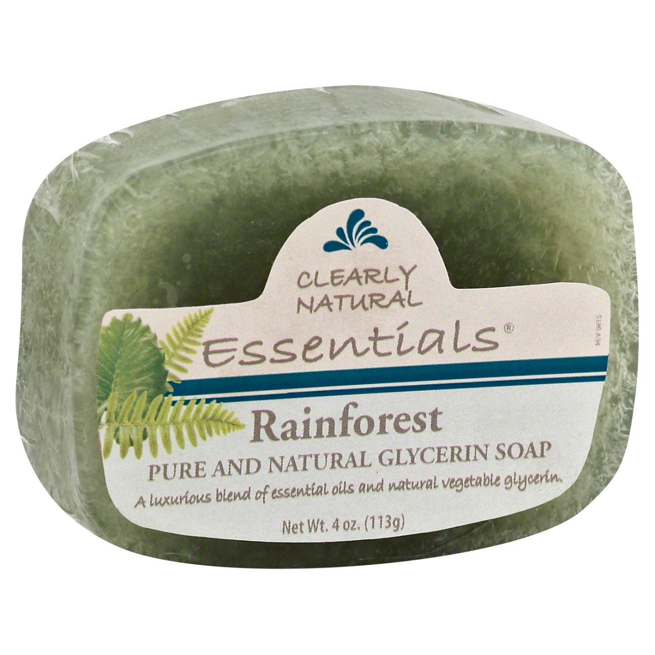 Clearly Natural Essentials Pure And Natural Rainforest Glycerine Soap Shop Cleansers Soaps At H E B