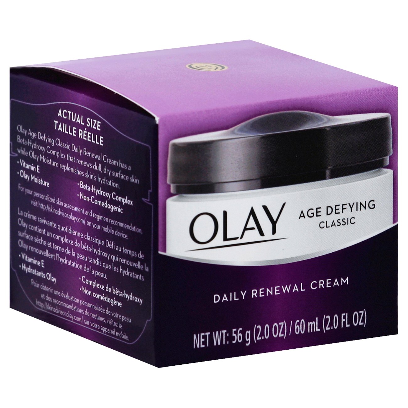 Olay Age Defying Classic Daily Renewal Cream Shop Moisturizers at HEB