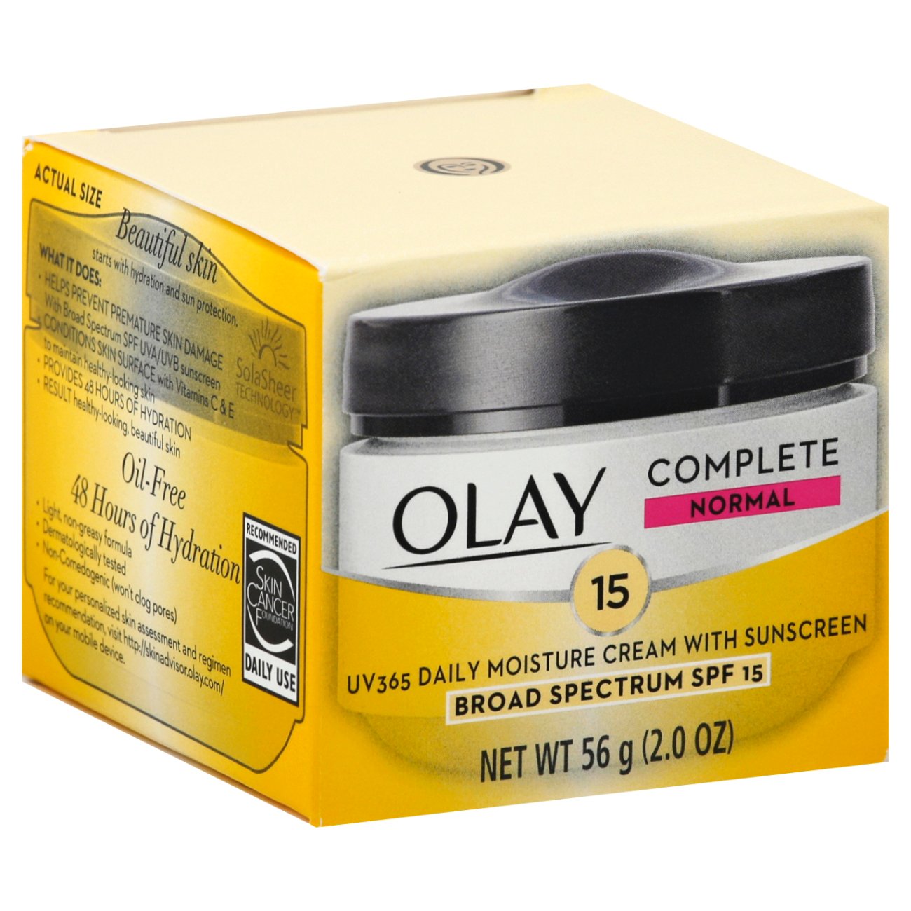 Olay Complete Cream Moisturizer With Spf 15 Normal Shop Moisturizers At H E B