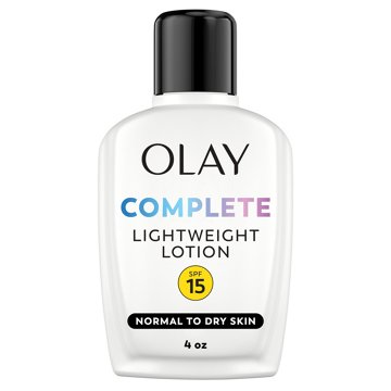 Olay Complete Lotion Moisturizer with SPF 15 Normal, 4.0 fl oz