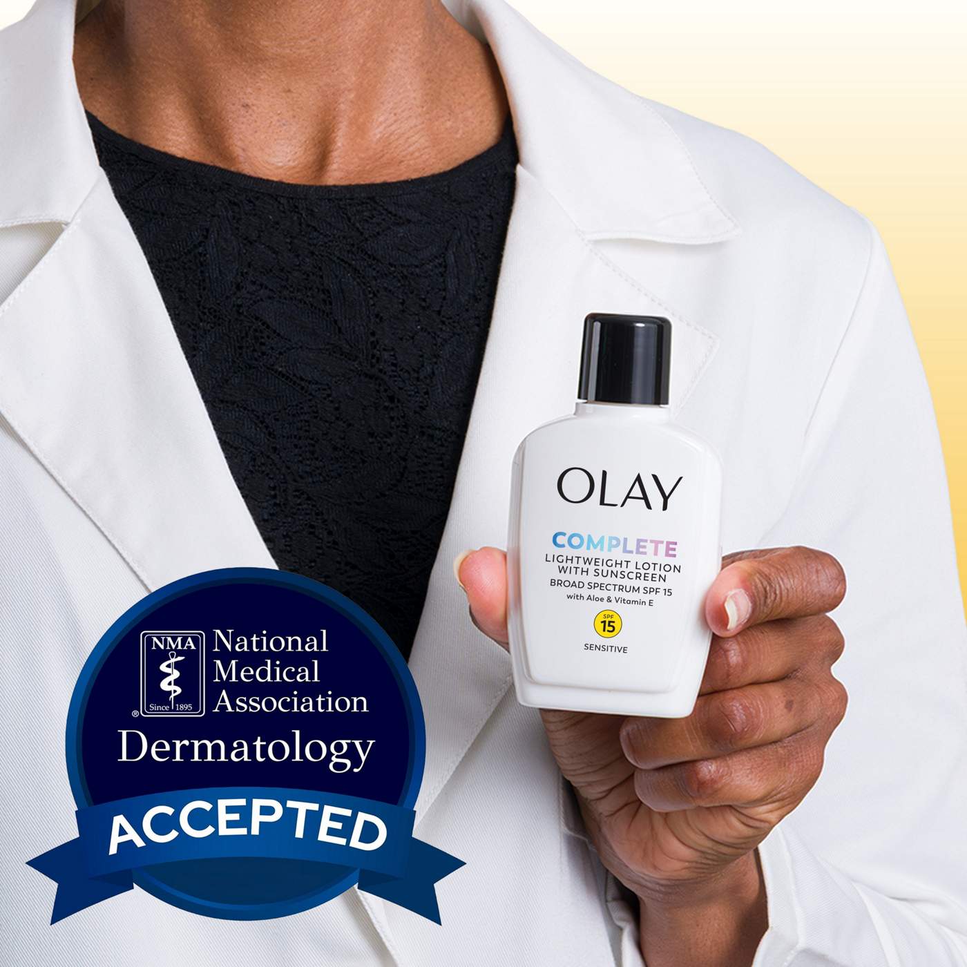 Olay Complete Lotion Moisturizer - Sensitive Skin, SPF 15; image 8 of 10