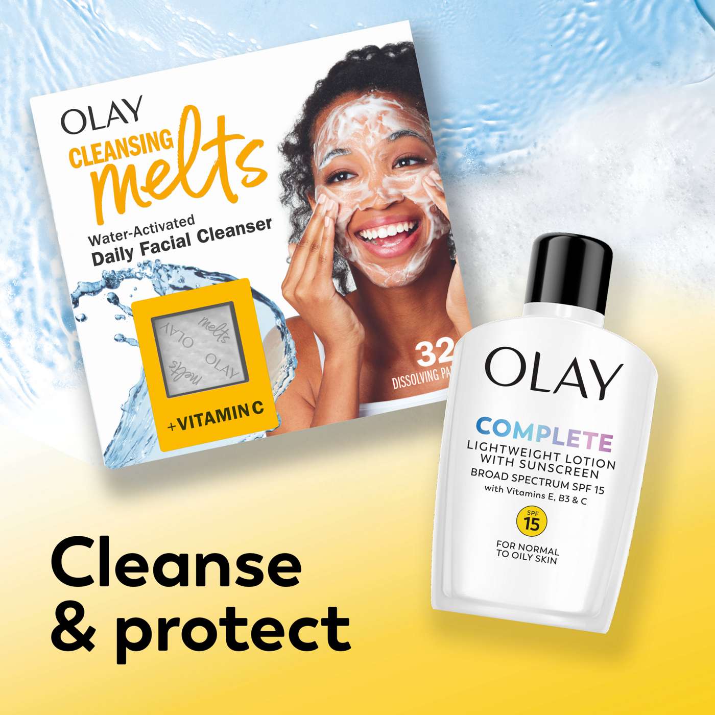 Olay Complete Lotion Moisturizer with SPF 15 Normal; image 5 of 10