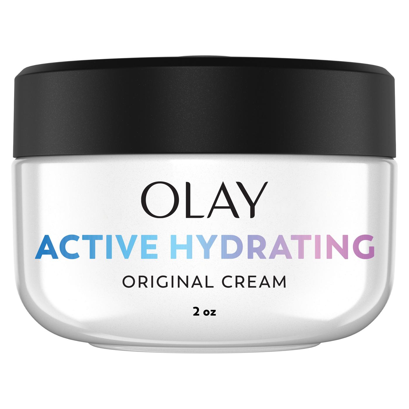 Olay Active Hydrating Cream Face Moisturizer, 2.0 fl oz; image 1 of 7