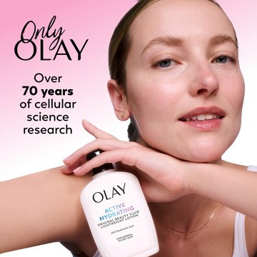 Olay Active Hydrating Beauty Moisturizing Lotion, 4.0 fl oz