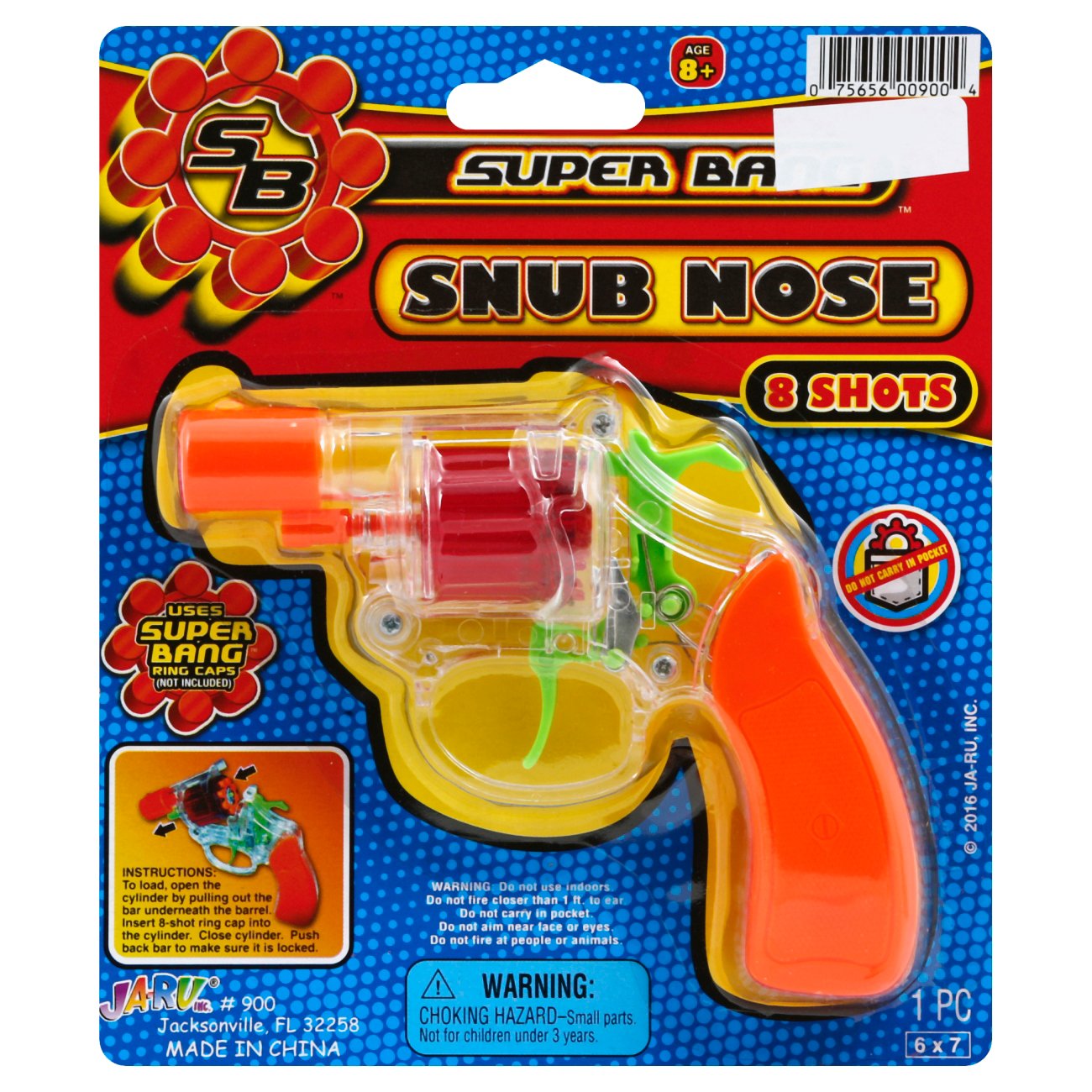 Ja-Ru Super Bang Snub Nose Ring Cap Gun - Shop Blasters at H-E-B