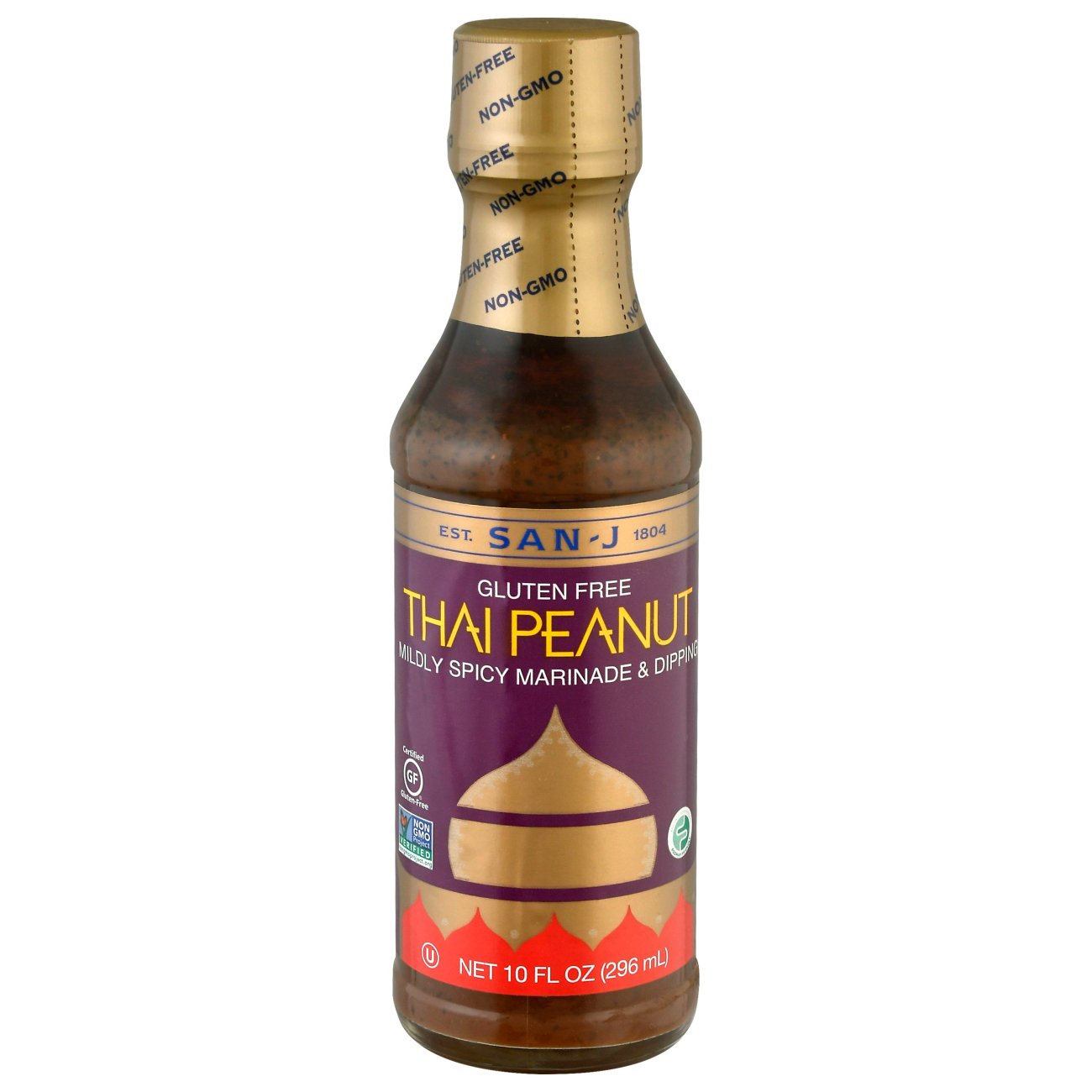 SanJ Thai Peanut Mildly Spicy Marinade And Dipping Shop Specialty