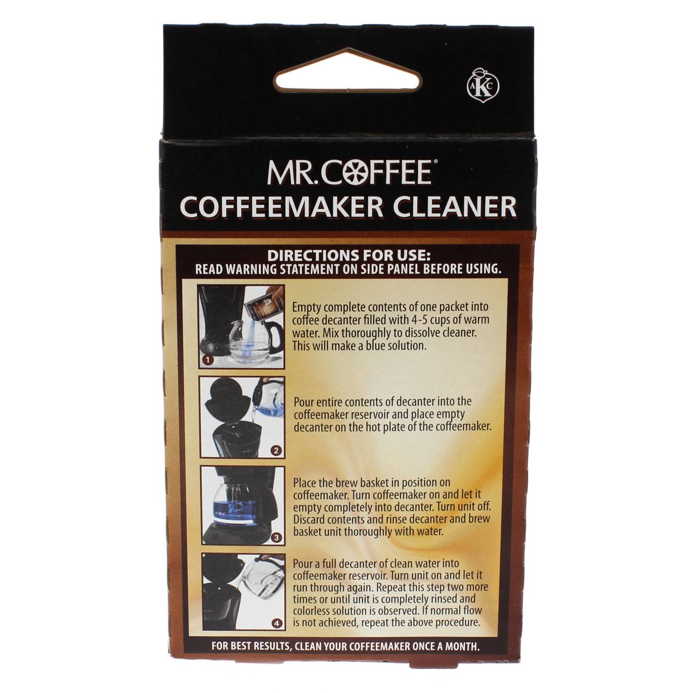 Mr. Coffee Coffeemaker Cleaner; image 2 of 2