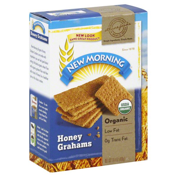New Morning Organic Honey Grahams Shop Snacks & Candy at HEB