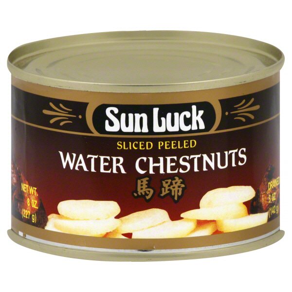 Sun Luck Sliced Peeled Water Chestnuts Shop Specialty & Asian at HEB