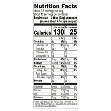 ACT II Butter Microwave Popcorn, 6 ct