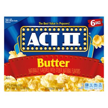 ACT II Butter Microwave Popcorn