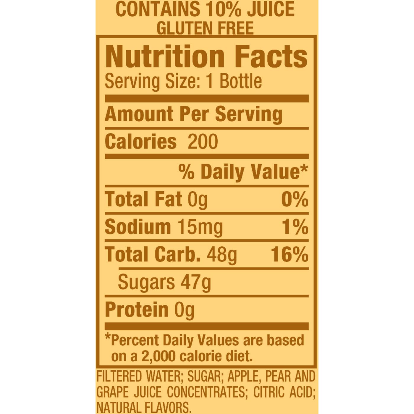 Snapple Fruit Punch Juice Drink; image 2 of 2