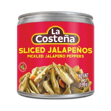 La Costena Green Pickled Sliced Jalapeno Peppers, 7 oz