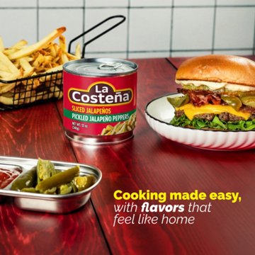 La Costena Sliced Pickled Jalapeño Peppers, 12 oz