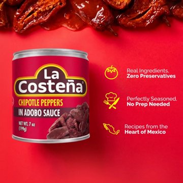 La Costena Chipotle Peppers in Adobo Sauce, 7 oz