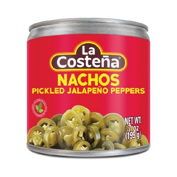 La Costena Pickled Jalapeno Nacho Slices, 7 oz