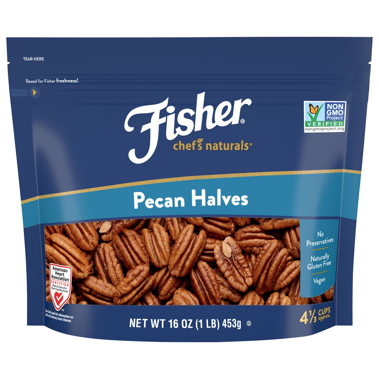 fisher pecan halves heb nuts