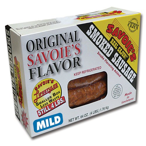 Savoie's Mild Cajun Smoked Sausage Shop Meat at HEB