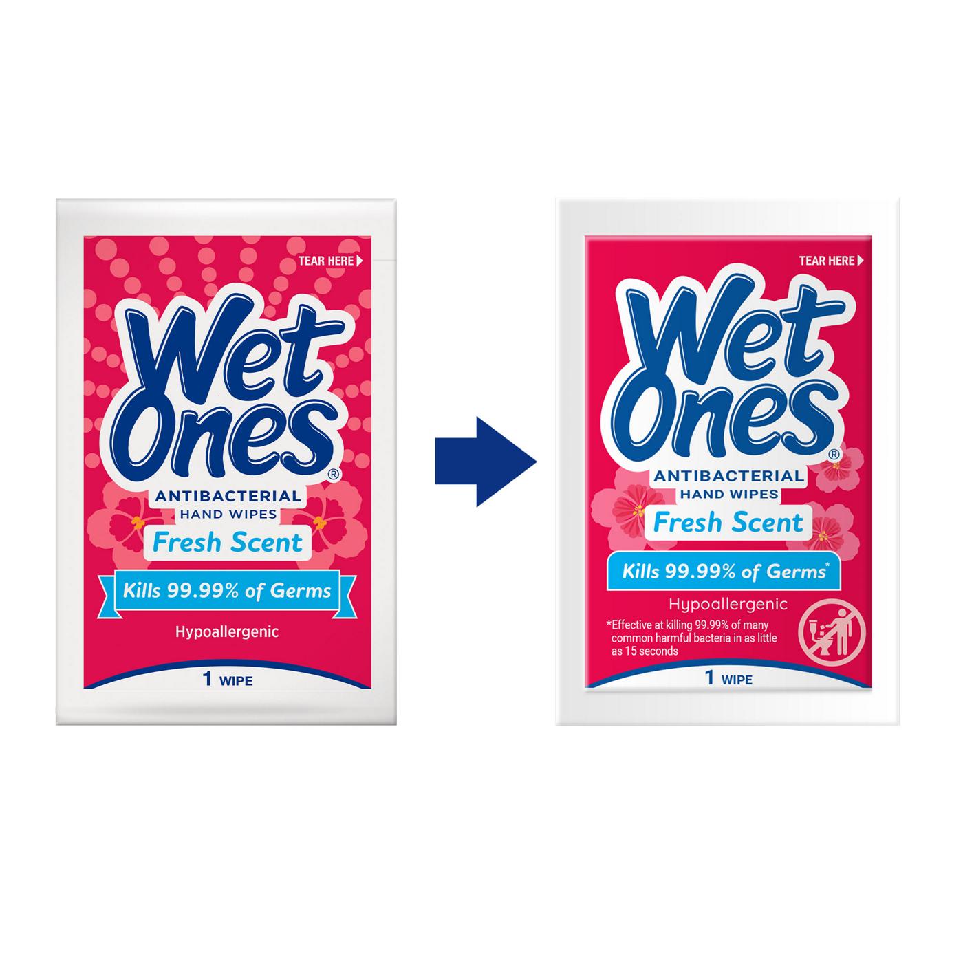 Wet Ones Antibacterial Hand Wipes - Fresh Scent; image 3 of 6