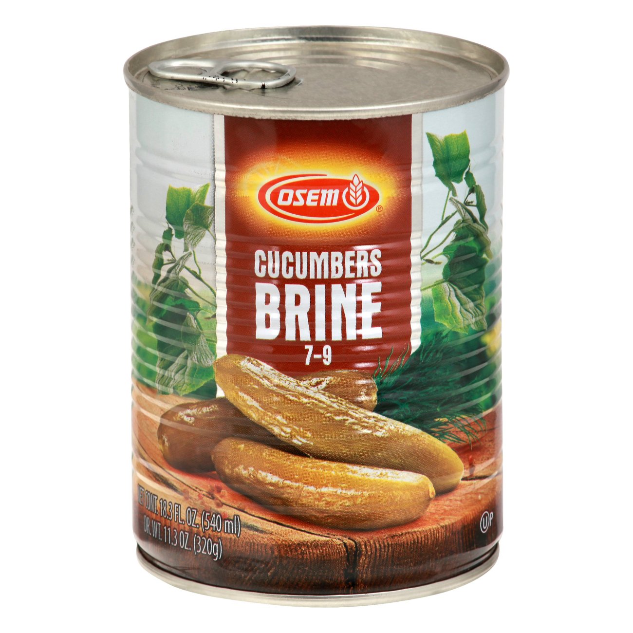 Osem Kosher Cucumbers in Brine Shop Vegetables at HEB