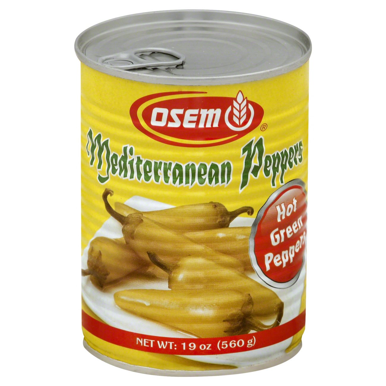Osem Kosher Hot Mediterranean Peppers Shop Peppers at HEB