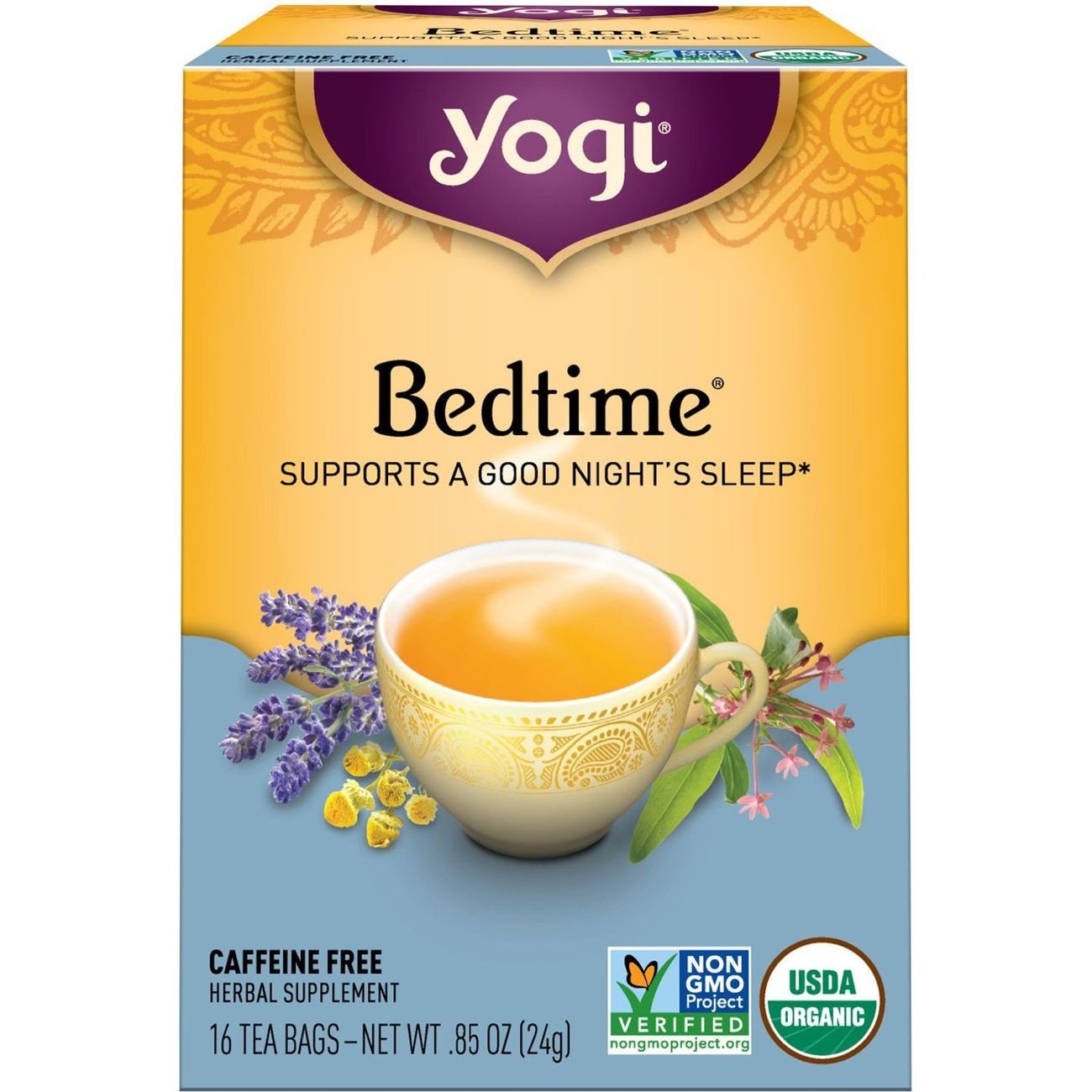 Yogi Bedtime Herbal Tea Bags Shop Tea at HEB