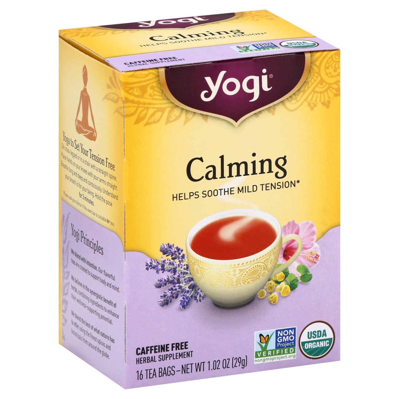 Yogi Organic Calming Tea Bags Shop Tea at HEB