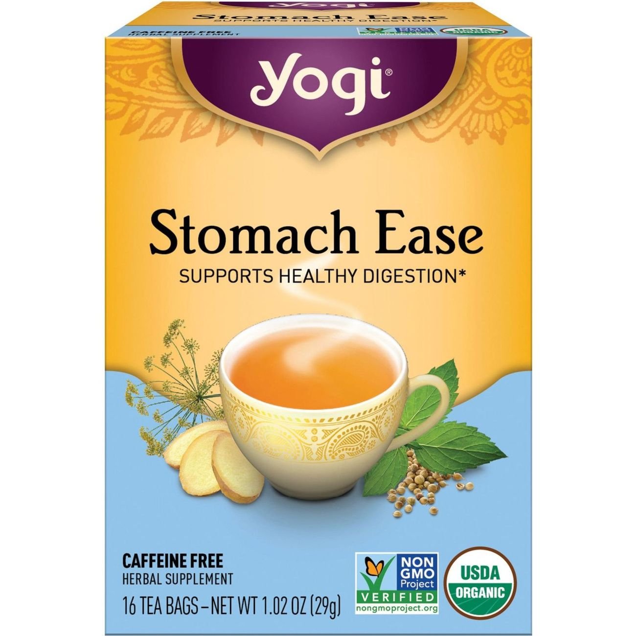 Yogi Stomach Ease Tea Shop Tea at HEB