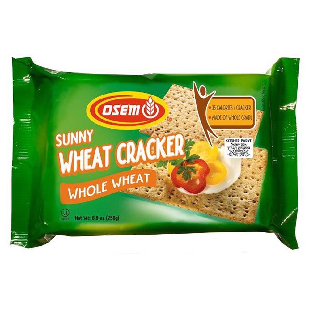 Osem Kosher Whole Wheat Sunny Wheat Crackers Shop Crackers