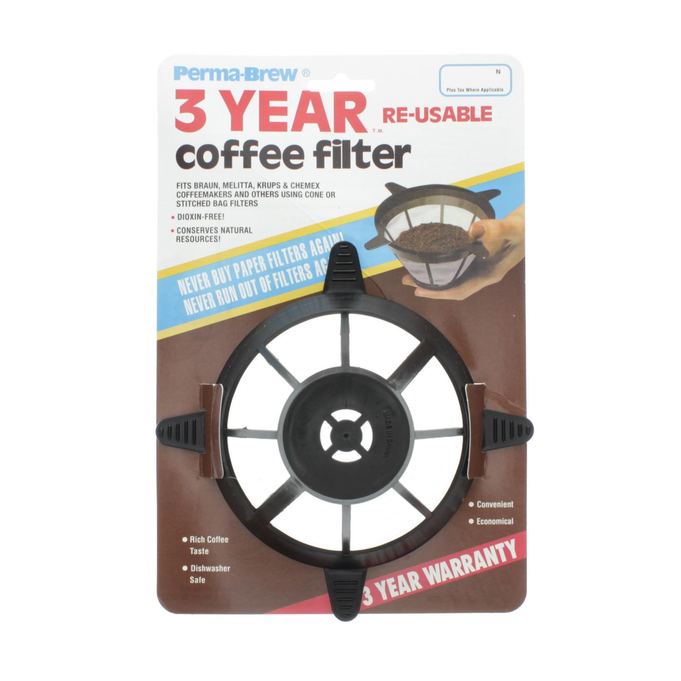 Perma-Brew 3 Year Coffee Filter, Re-Usable; image 1 of 2