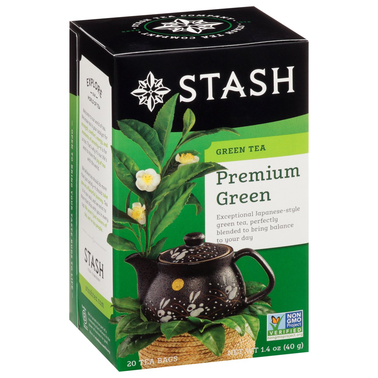 Stash Premium Green Tea Bags - Shop Tea at H-E-B