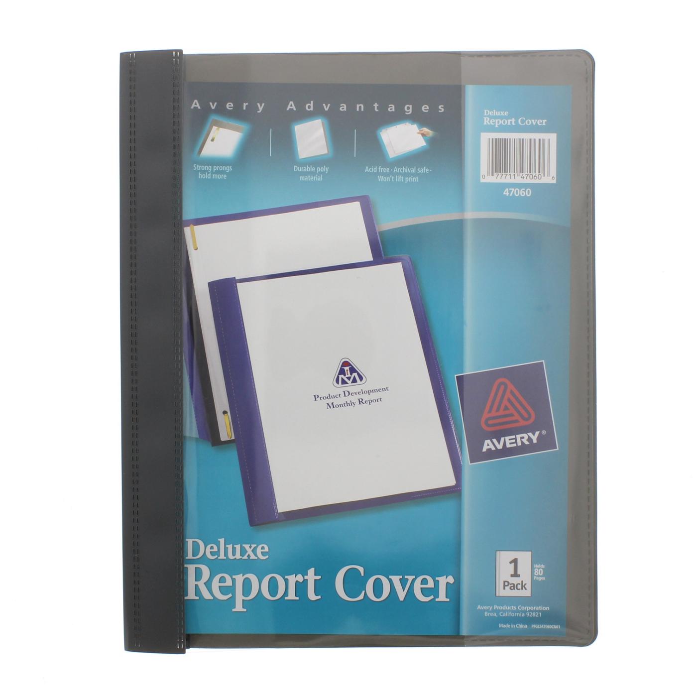 Avery Deluxe Report Cover - Colors May Vary; image 2 of 4