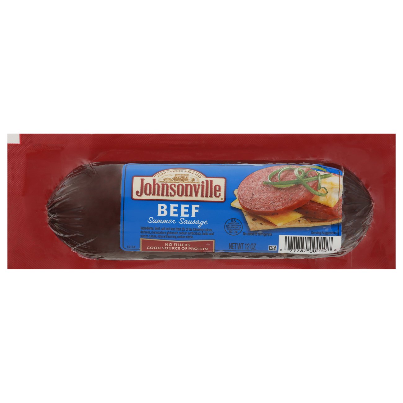 Johnsonville Beef Summer Sausage - Shop Sausage at H-E-B