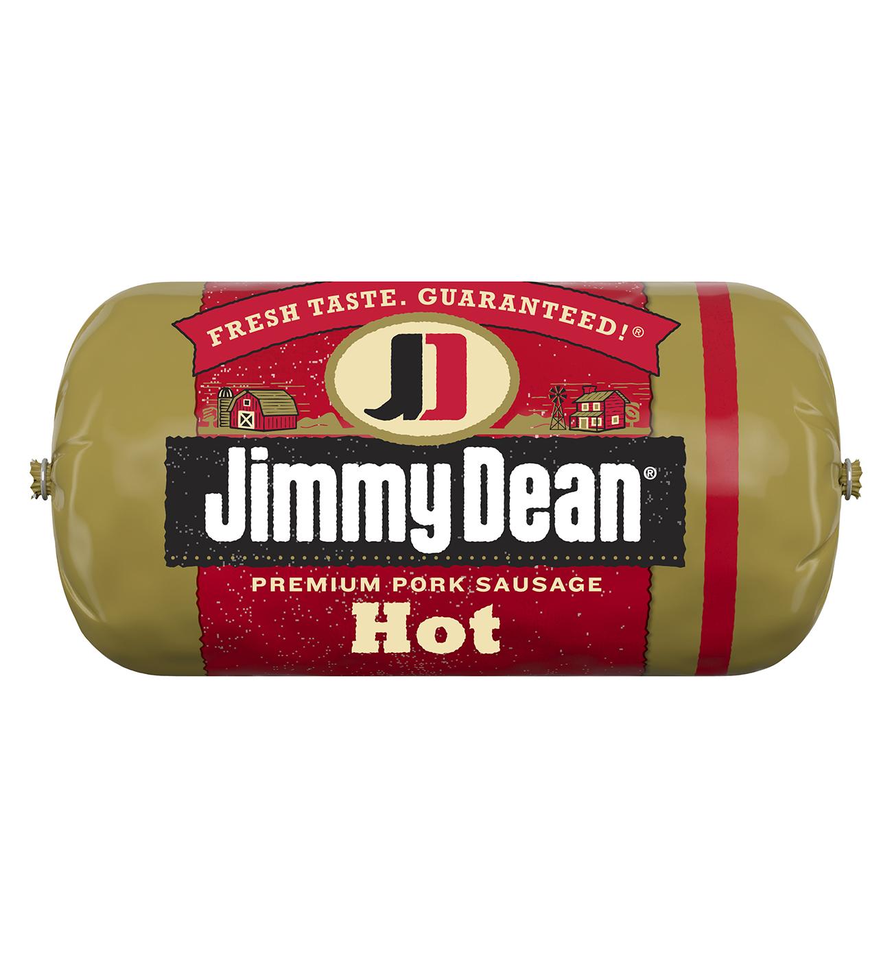 Jimmy Dean Premium Pork Breakfast Sausage - Hot; image 1 of 6