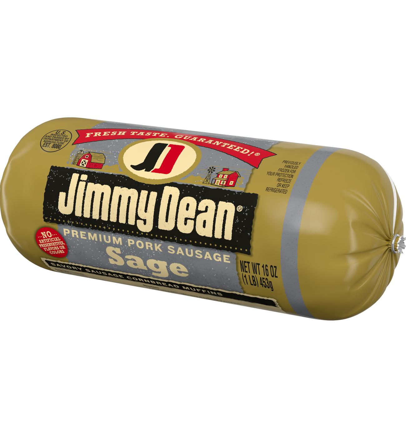 Jimmy Dean Premium Pork Breakfast Sausage - Sage; image 2 of 3
