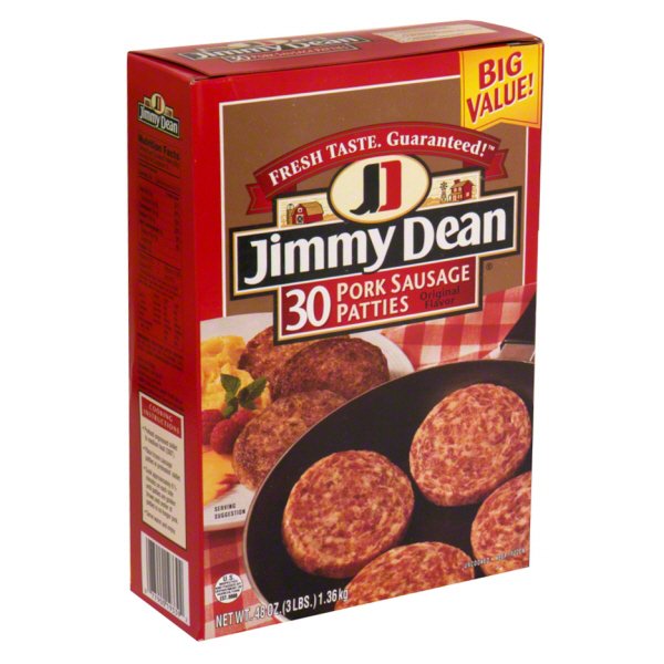Jimmy Dean Jimmy Dean Original Pork Sausage Patties Shop Sausages