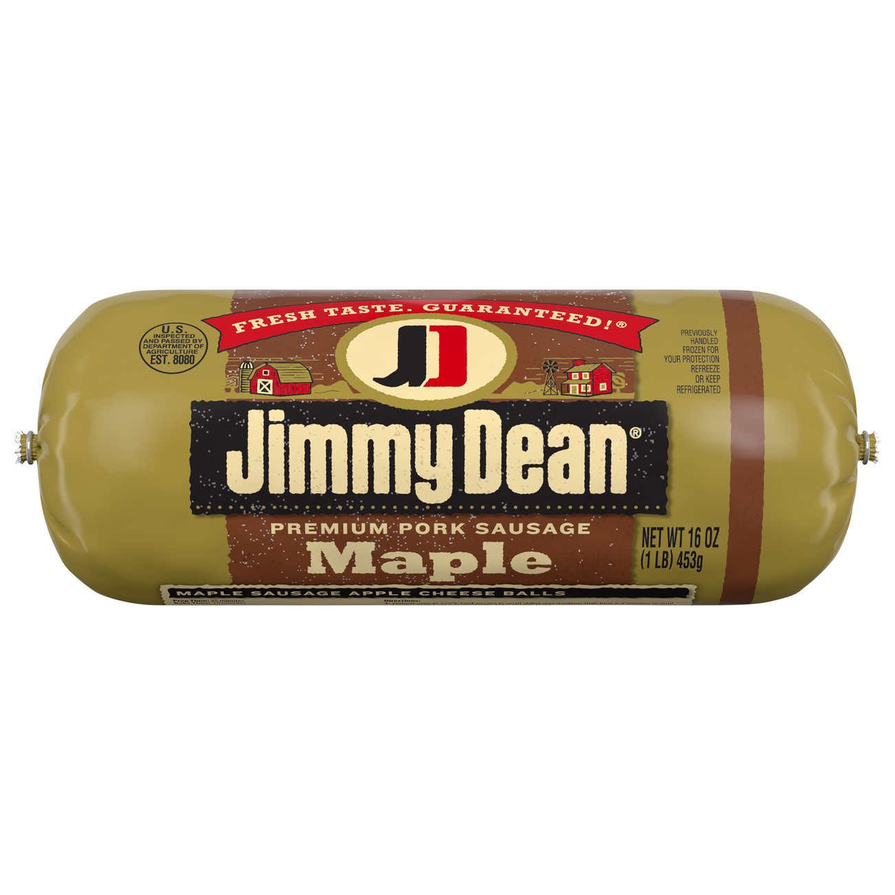 Jimmy Dean Premium Pork Maple Sausage Roll - Shop Sausage at H-E-B