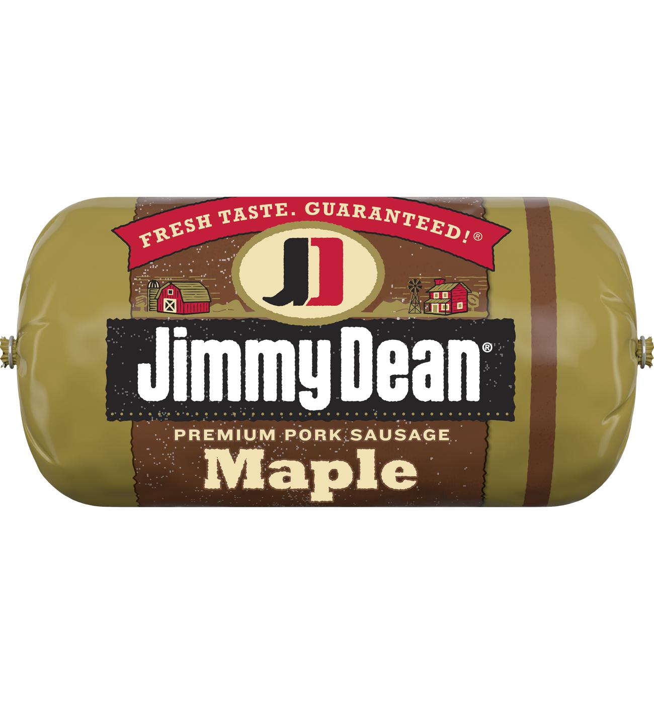 Jimmy Dean Premium Pork Breakfast Sausage Maple Shop Sausage at HEB