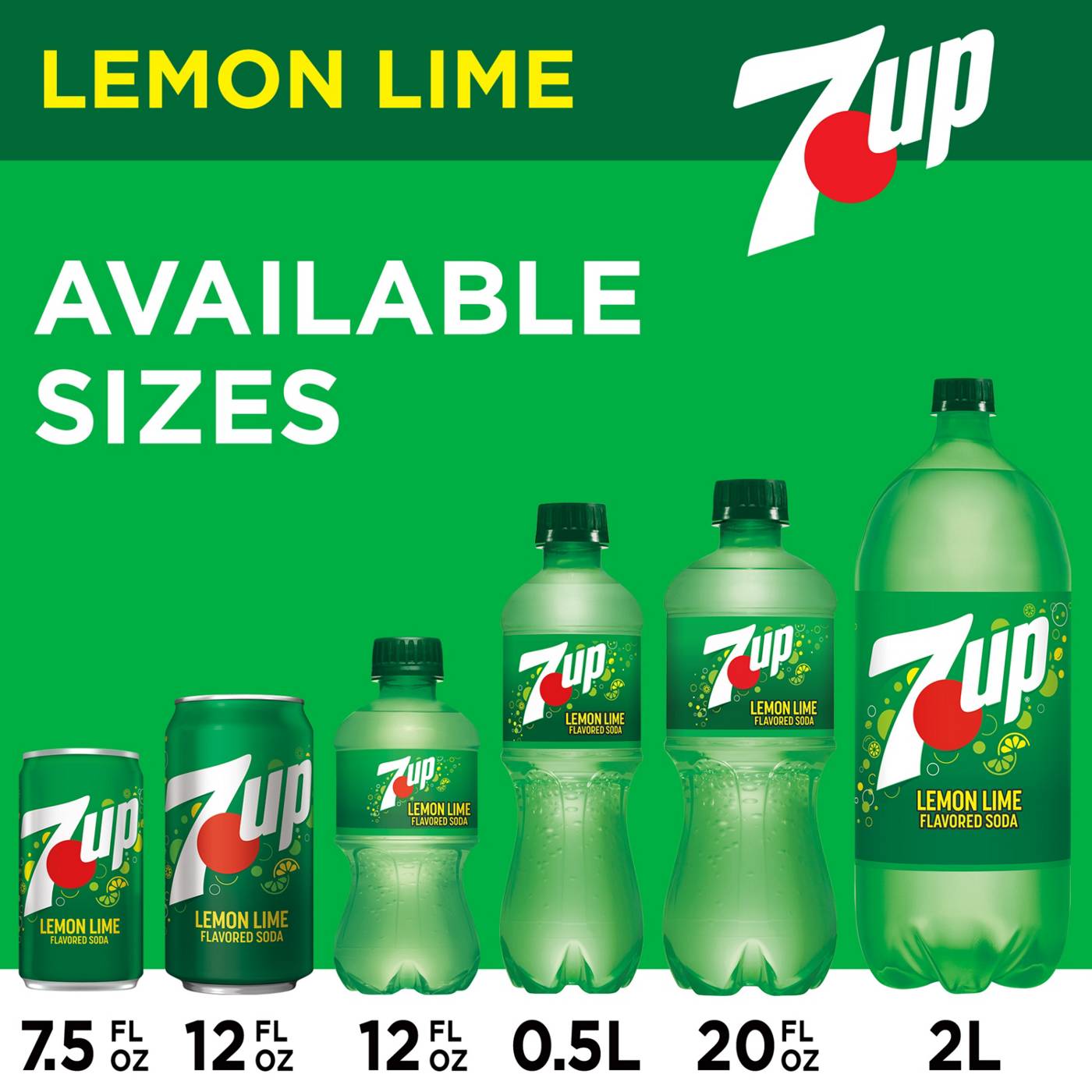 7UP Lemon Lime Soda; image 2 of 5