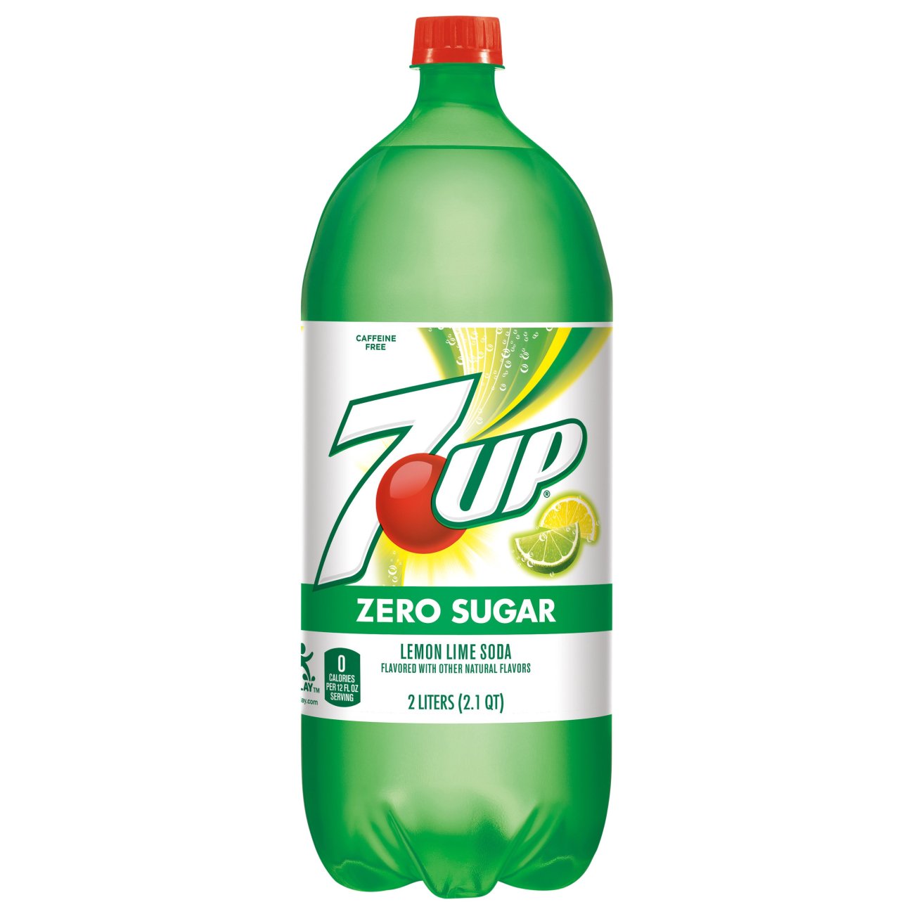 7UP Zero Sugar Lemon Lime Flavored Soda