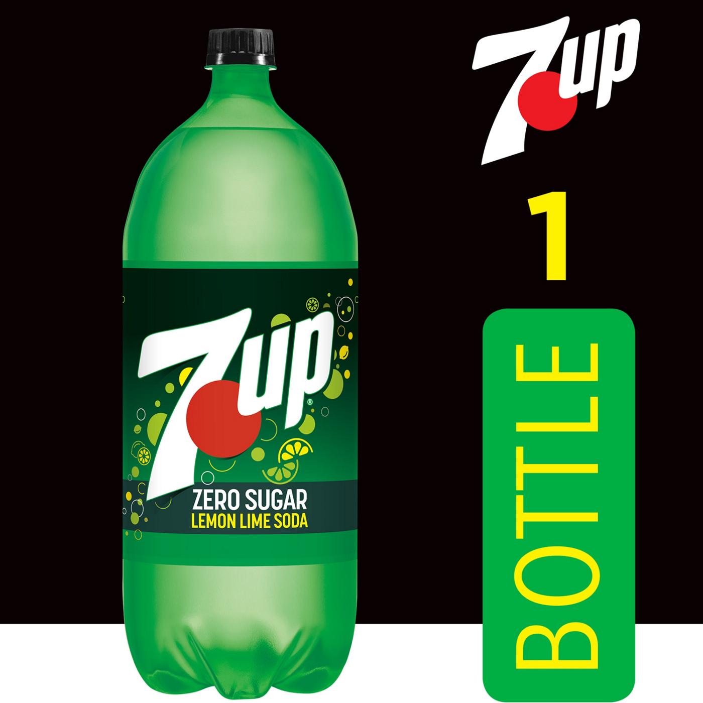 7UP Zero Sugar Lemon Lime Soda; image 3 of 5