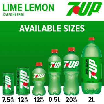 7UP Lemon Lime Flavored Soda