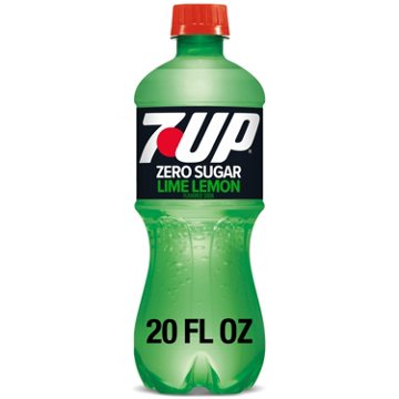 7UP Zero Sugar Lime Lemon Caffeine Free Soda