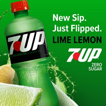 7UP Zero Sugar Lime Lemon Caffeine Free Soda